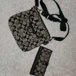 Coach Wallet and Crossbody